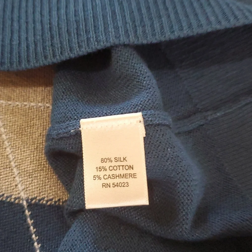 Banana Republic Cashmere/cotton mens sz L Sweater
